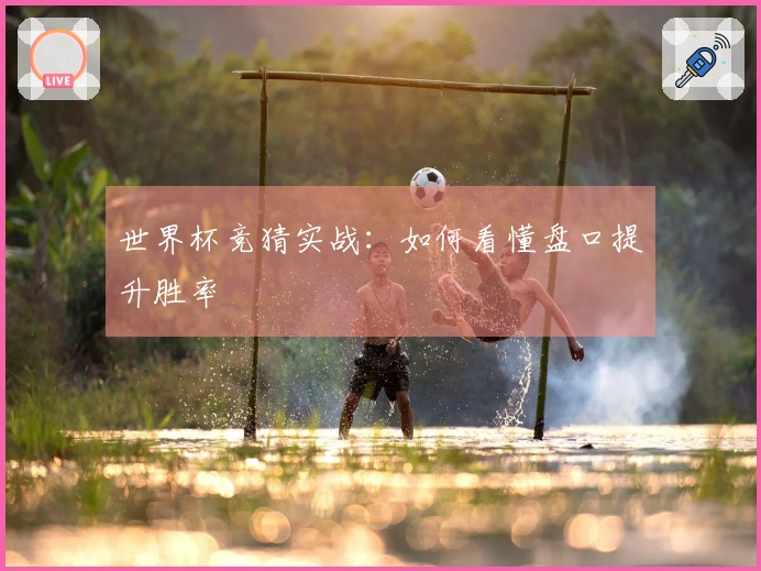世界杯竞猜实战：如何看懂盘口提升胜率